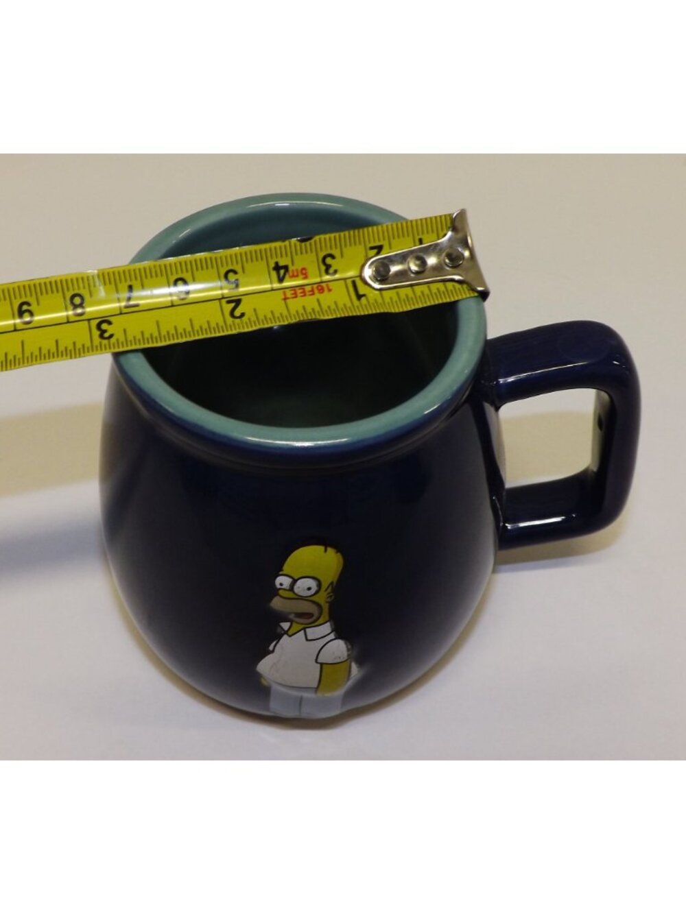 Vtg Mug 2004 The Simpsons Homer Simpson 3D Collectibl Licensed Matt Groening Cup - Picture 5 of 11